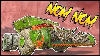 Crossout - Tiny Vehicles? EPIC Dual Scorpion Build & Fast Harvester Build - Crossout Gameplay