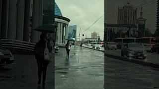 Rainy autumn day in Ulaanbaatar #shorts #streetwalking #walkingtour