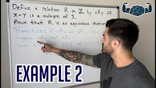 Proving a Relation is an Equivalence Relation | Example 2