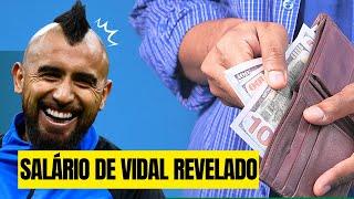 Revelado! Salário de Vidal no Flamengo.