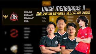 Geek Fam On Fire !! BTR uHigh Mengganas !! Malaysian Esports Selection 2022 PUBG Mobile