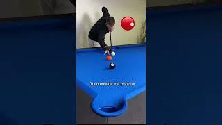 A simple tip for curving a ball in pool  #billiards #tips #poollesson #easy