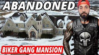 TERRIFYING NIGHT IN HAUNTED ABANDONED BIKER GANG MANSION