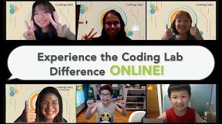 Experience the Coding Lab Difference ONLINE!