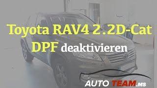 Toyota RAV4 2.2D-CAT Partikelfilter Problem ?? DPF off / Deaktivierung