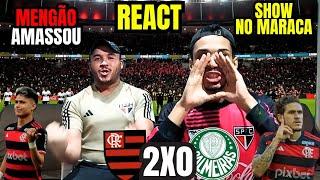 REACT FLAMENGO 2 X 0 PALMEIRAS MENGÃO AMASSOU OS PORCOS NO MARACANÃ - COPA DO BRASIL 2024 IDA OITAVA