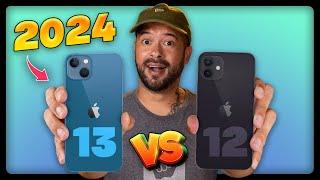 IPHONE 12 vs IPHONE 13 qual COMPRAR em 2024? 🫣