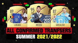ALL CONFIRMED TRANSFERS NEWS SUMMER 2021 - FOOTBALL!  ft Messi, Lukaku, Grealish… etc