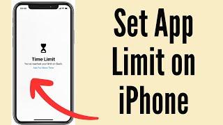 How to Set App Limit on iPhone (2024)