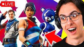 LIVE! - 4TH OF JULY UPDATE IN FORTNITE!! (Ranked + Reload)