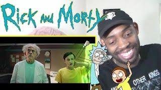 RICK AND MORTY LIVE ACTION TEASER TRAILER REACTION!!!