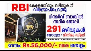 RBI Recruitment 2023 |Apply Online For Latest 291 Officers in Grade B Vacancies | Dr Rani S Mohan |