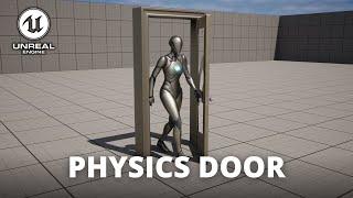How to Make a Physics Door in Unreal Engine 5
