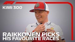 Raikkonen's 300th F1 Race: Kimi Picks His Five Favourite Races