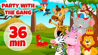 Party with the gang - Giramille 36 min | Song for Kids