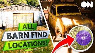 ALL Barn Find Locations | Forza Horizon 5