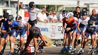 Speedskating Crashes | WSC2023 - Italy