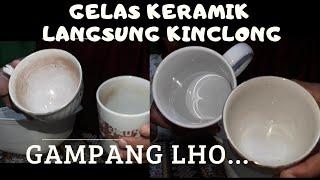 Cara menghilangkan kerak di gelas keramik | Langsung Kinclong Lho ...