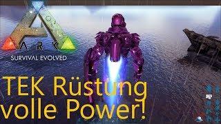 [1080p/deutsch] TEK Rüstung und was sie kann, volle Power!  ARK: Survival Evolved