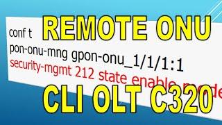 MIKROTIK REMOTE WEB MANAGEMENT ONU ZTE. CLI V2.1 OLT C320