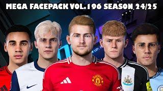 MEGA FACEPACK VOL.196 SEASON 24/25 - PES 2021 & FOOTBALL LIFE 2025