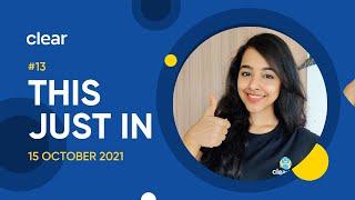 This Just In #13 | GST Hike and Compensation Cess | 15 October 2021 | #shorts