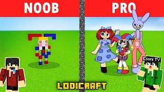 Best of Noob vs Pro: AMAZING DIGITAL CIRCUS (Pomni)Build Battle in Minecraft (Tagalog)