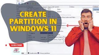 How to Create Partition in Windows 11 | Make New Disk Drive