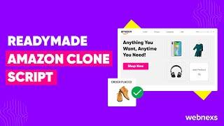 Launch an Amazon Clone Website with a Readymade Amazon Clone Script