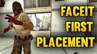 First FACEIT Placement Of August - CSGO Competitive