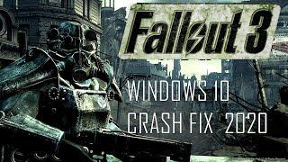 Fallout 3 Windows 10 crash fix 2020
