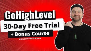 Go High Level Free Trial ️ Exclusive 30-Day Trial + FREE Course