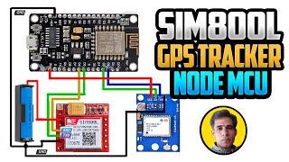 NodeMCU SIM800L GPS | ESP8266 GPS Tracker With SMS