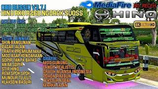 OBB BUSSID V3.7.1 SOUND HINO RK8 R260 NGOROK SUOS | GRAFIK FULL HD NUANSA INDONESIA | BUSSID