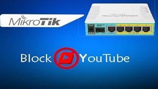 How to block YouTube in using MikroTik Router | MikroTik Bangla |youtube block mikrotik#bivutibhadra