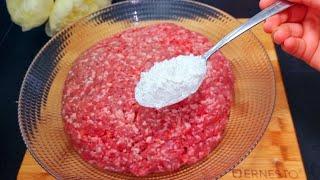 Mix Minced meat and soda My grandma's recipe for 50 years!! Everyone is looking for this recipe.