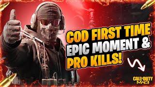 First-Time COD Gameplay: Epic Moments & Pro Kills Compilation!