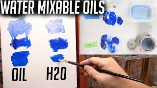 PAINT TALK: Water Mixable Oil Paint - Everything you need to know
