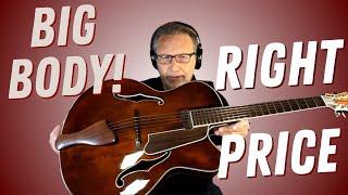 This Big Body Archtop Is In the Low to Medium Price Range, and It's Fantastic! | Jazz Guitar Review