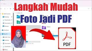 Cara Ubah Foto Jadi PDF di Laptop