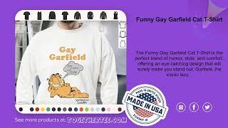 Funny Gay Garfield Cat T-Shirt