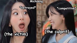 twice chaeyoung betrayed by mina ft. Michaeng moments she deceive her members