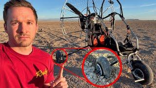 Flat Tire Leaves Me STRANDED On Dry Lake Bed!