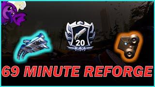 69 MINUTE REFORGE! Repeaters are GOATED - Full Dauntless Reforging Run