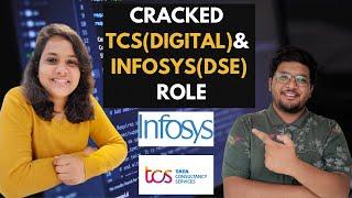 Cracked TCS(Digital) & Infosys(DSE) Role | Interview Questions & Answers | Preparations Tips 