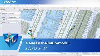 Neues Kabelbaummodul | ZW3D 2024 Offiziell