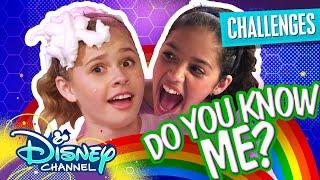How Well Do You Know Me Challenge | Ruth & Ruby's Sleepover | Disney Channel