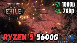 PATH OF EXILE 2  Ryzen 5 5600G (VEGA 7) | Test Rendimiento |