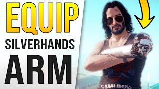 DON'T MISS THIS! - Cyberpunk 2077 Equip Johnny Silverhands ARM Legendary Cybernetic Clothes Location