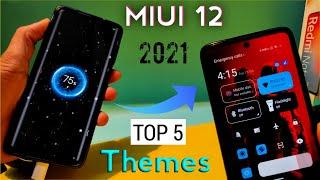Best MIUI 12 Control Center & Charging animation Themes For April Month | Redmi & Poco Device 
